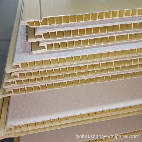 Integrated Sheet Panels Low-carbon environmental protected stone-plastic wainscot Manufactory